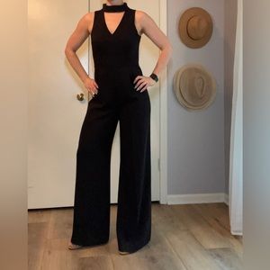 Gianni Bini One-Piece Black Jumper Pantsuit